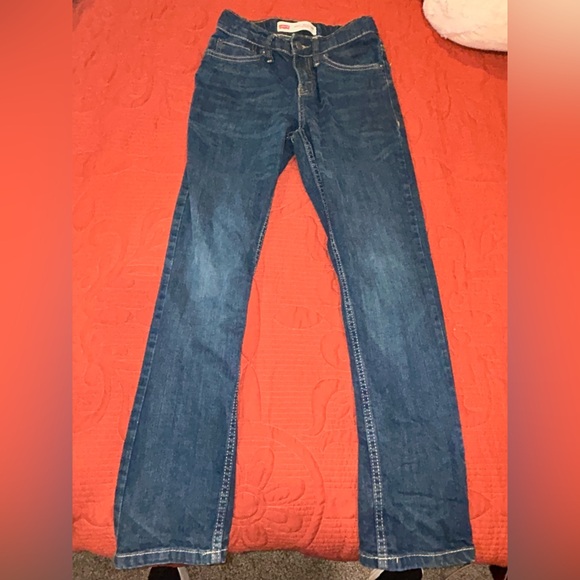 Levi’s 502 Regular Taper Boys Jeans With Adjustable Waist‎ Size 10R - Picture 1 of 4